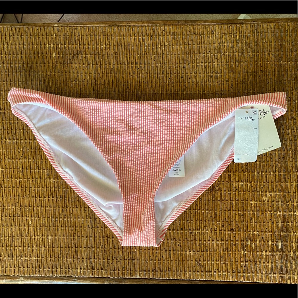 Salt Life seersucker Bikini Bottom